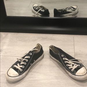Black Converses All Stars